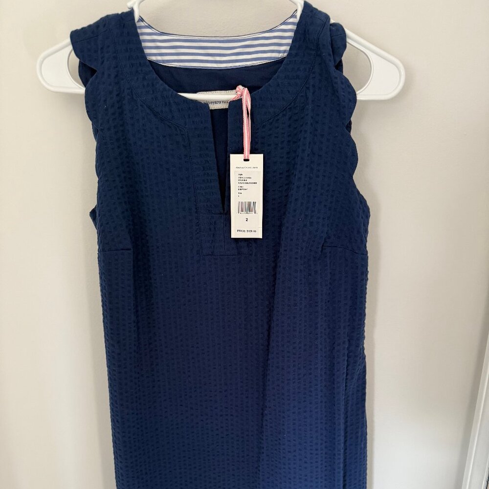 Sleeveless Vineyard Vine Shift Dress
